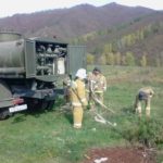 Пожарные добровольцы с. Коргон  Республики Алтай получили новую боевую одежду.