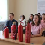 Начался новый учебный год для членов клуба «Юный пожарный».