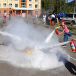 «Папа, мама, я - пожарная семья», соревнования среди семей пожарных и спасателей прошли в Республике Алтай.