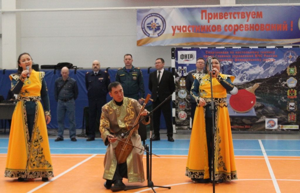 ВДПО Республики Алтай выступило спонсором соревнований по настольному теннису.